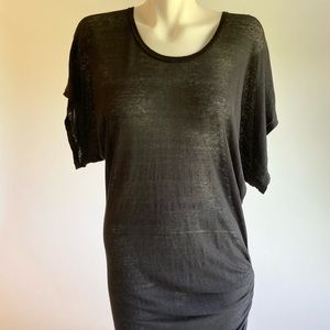 New Joe’s Grey Black Cotton Sleeveless Dress size L